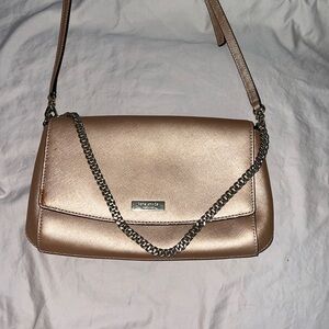 Kate Spade Crossbody bag: Metallic Rose Gold